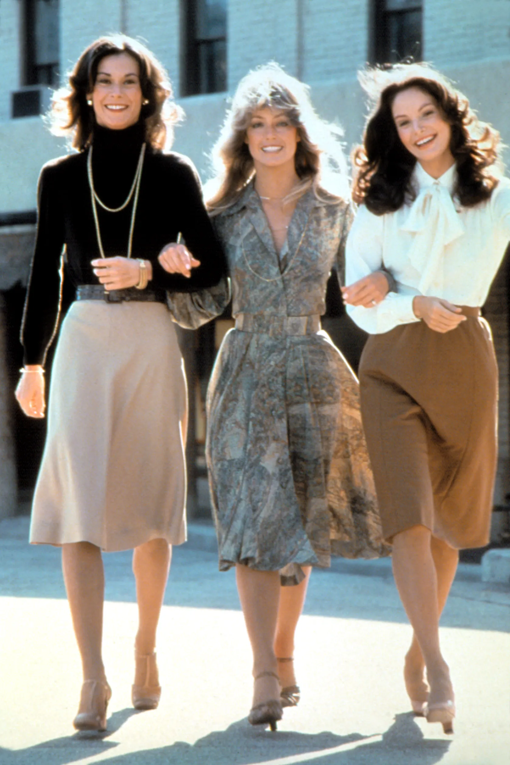 Kate Jackson, Farrah Fawcett, Jaclyn Smith.