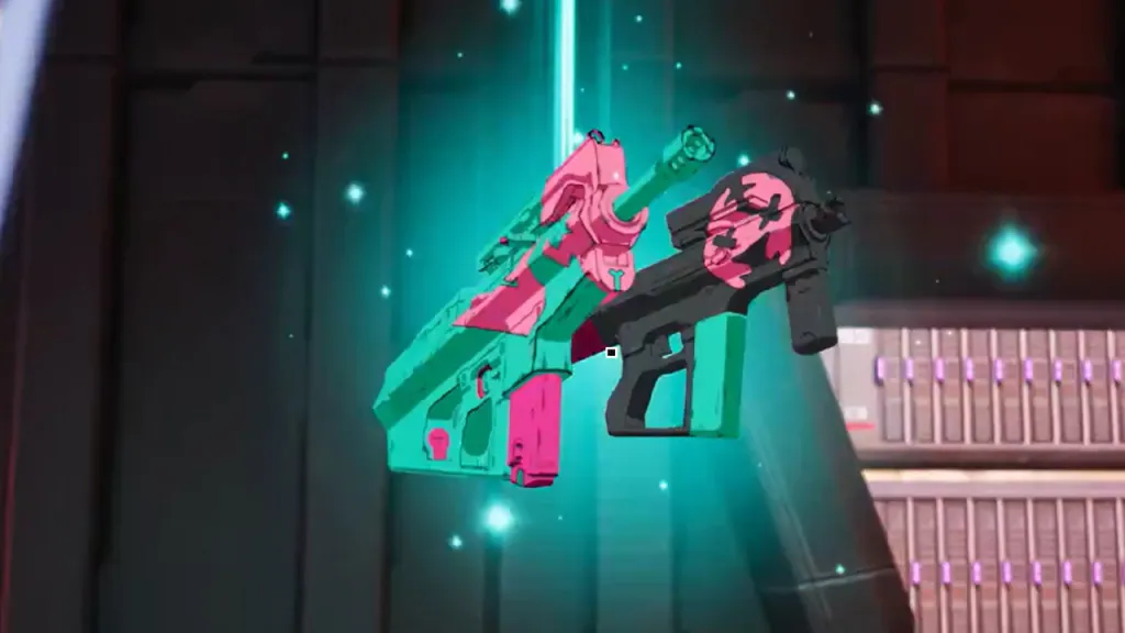 Cyberpunk Edgerunners Fortnite Mythic Weapon Rebecca's Guns