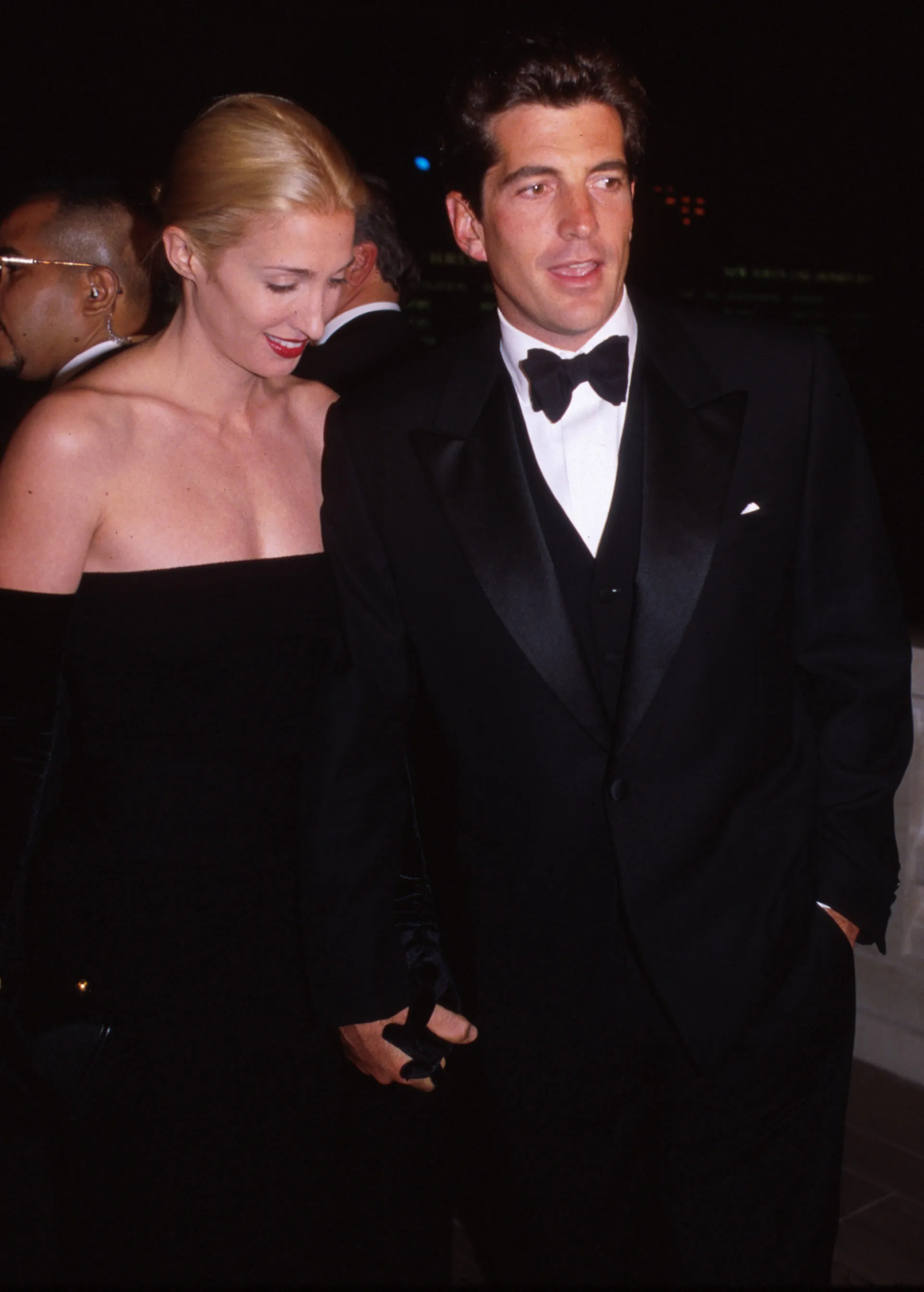 Carolyn Bessette and John F. Kennedy Jr.