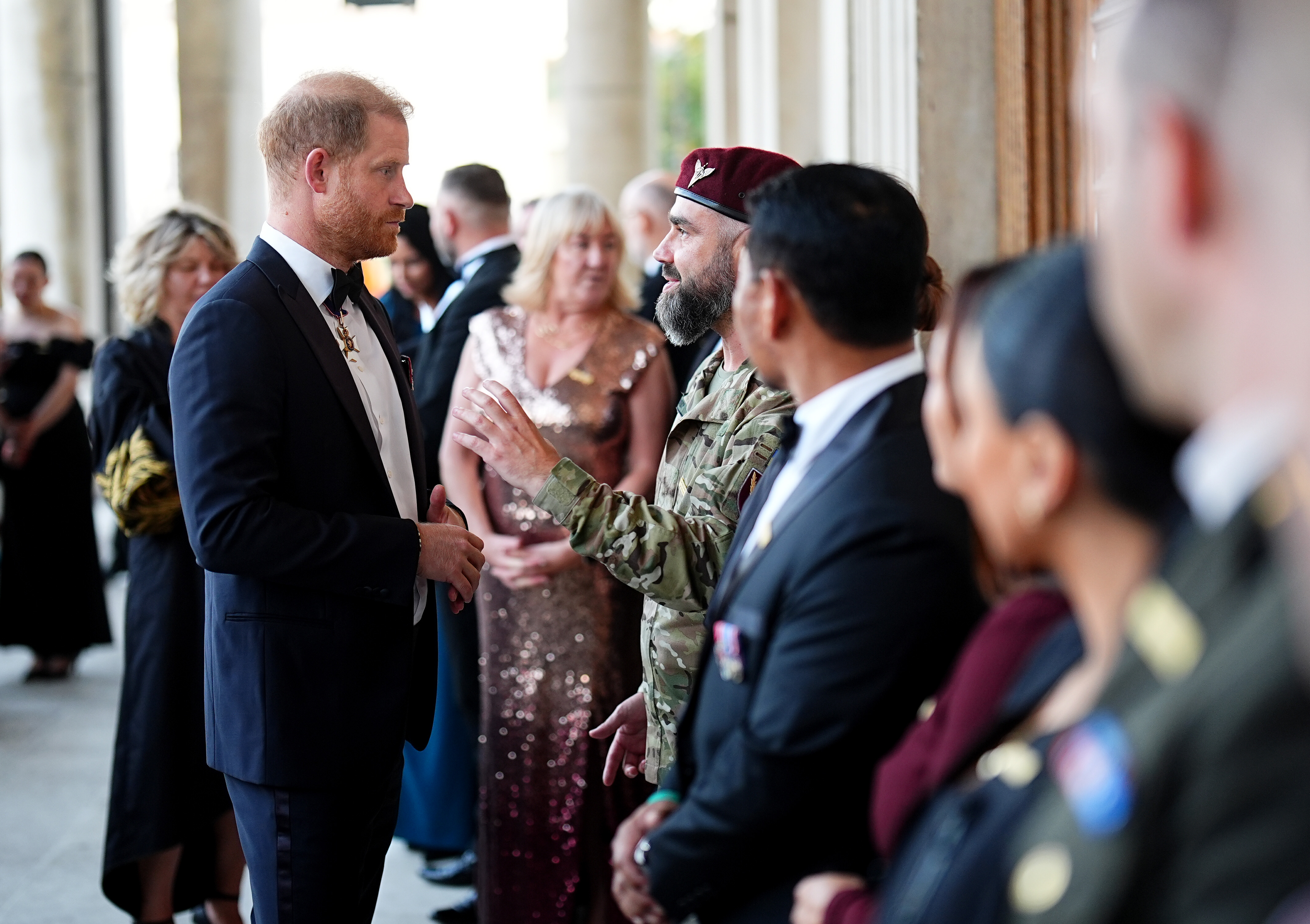 Prince Harry at the Invictus Games Foundation's inaugural Invictus Spirit Awards