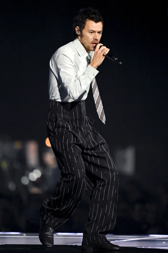 Harry Styles performs
