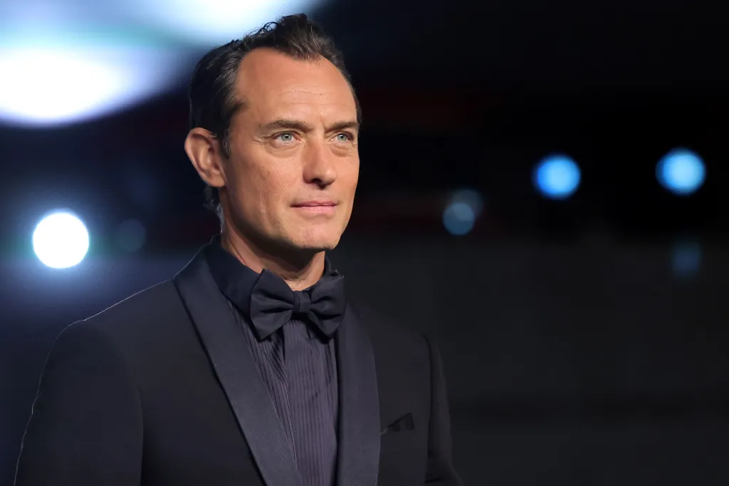 Jude Law attends the Academy Museum 5th Annual Gala in Partnership with Rolex.
