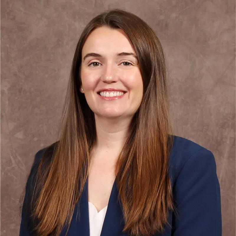 Erin Piacenti smiling at the camera.
