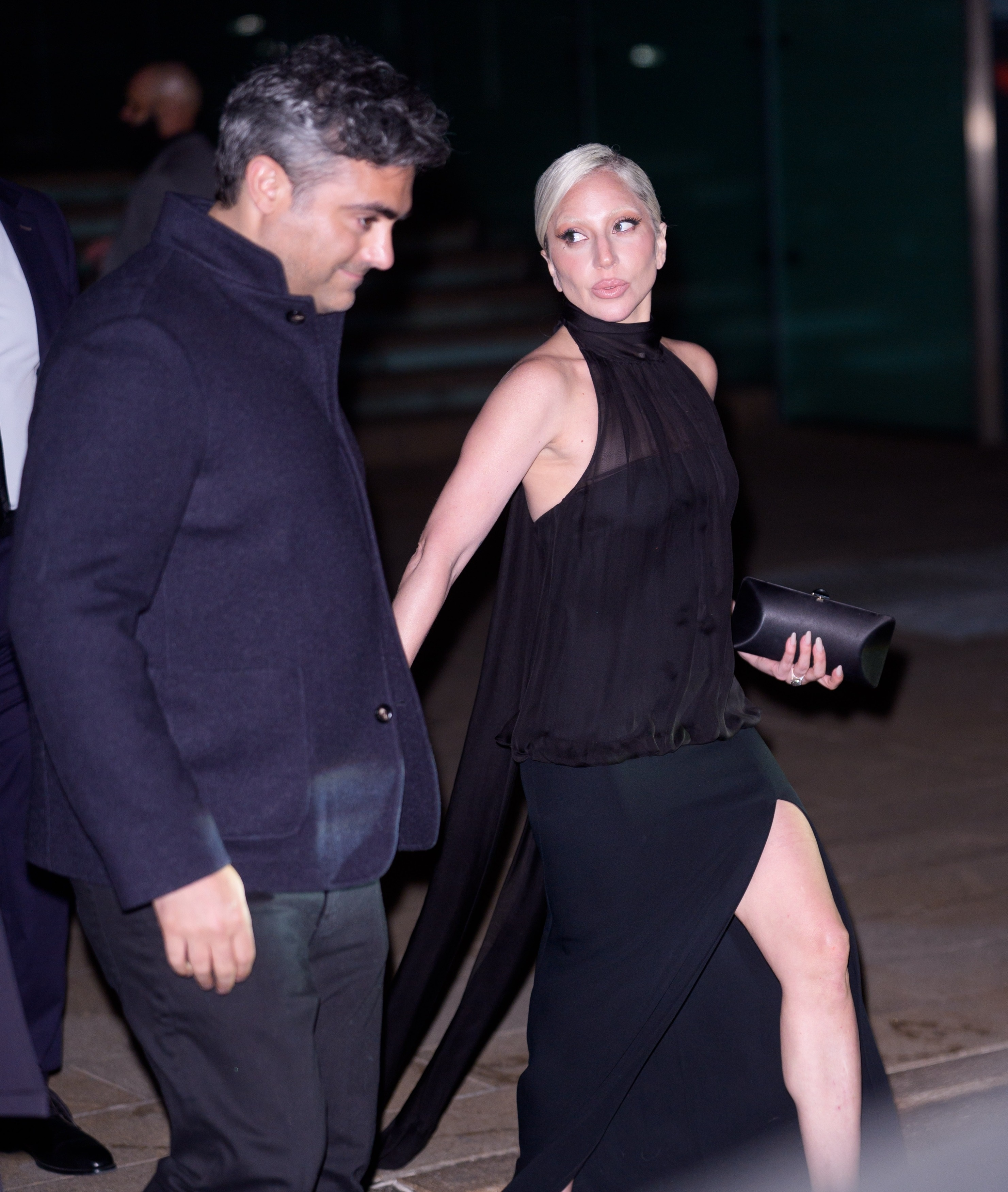 Lady Gaga and Michael Polansky at