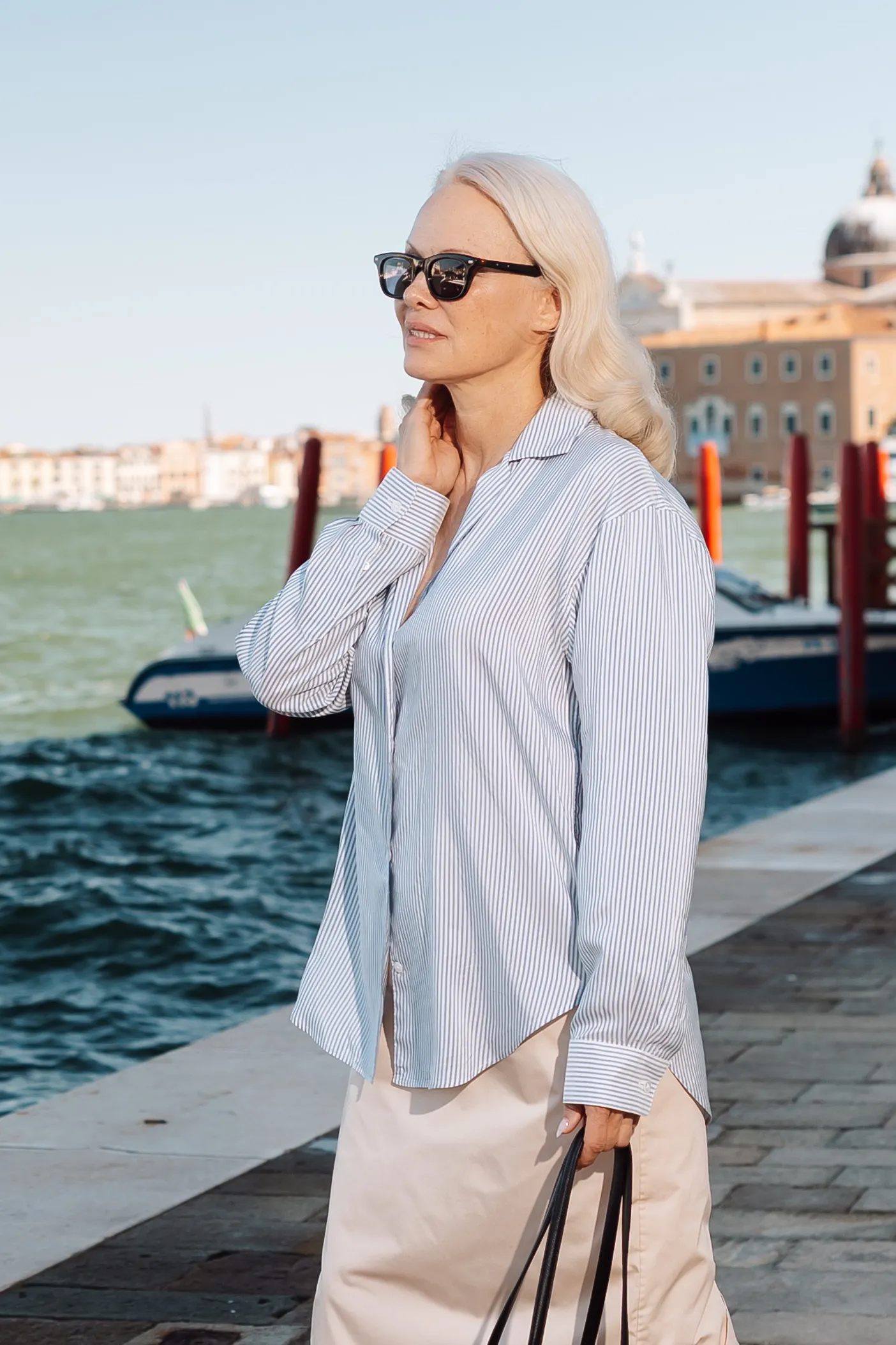 Pamela Anderson at the Venice Film Festival.