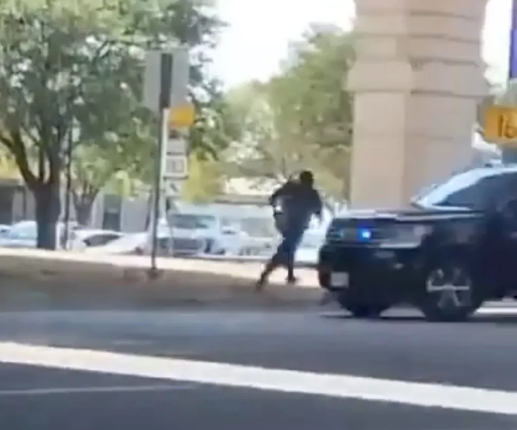 Far-left groups coordinated spontaneous Austin protests after ICE agents shot Wilber Rafael Garcés Pérez.