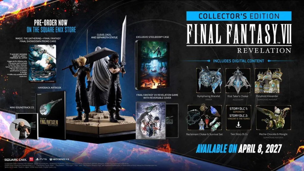 Final Fantasy 7 Revelation Collector's Edition PS5