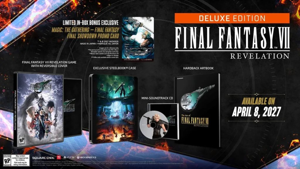 Final Fantasy 7 Revelation Deluxe Edition