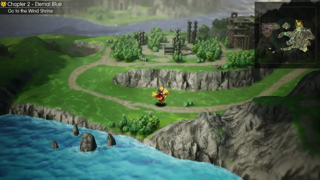 Final Fantasy Resonance Map Chocobo