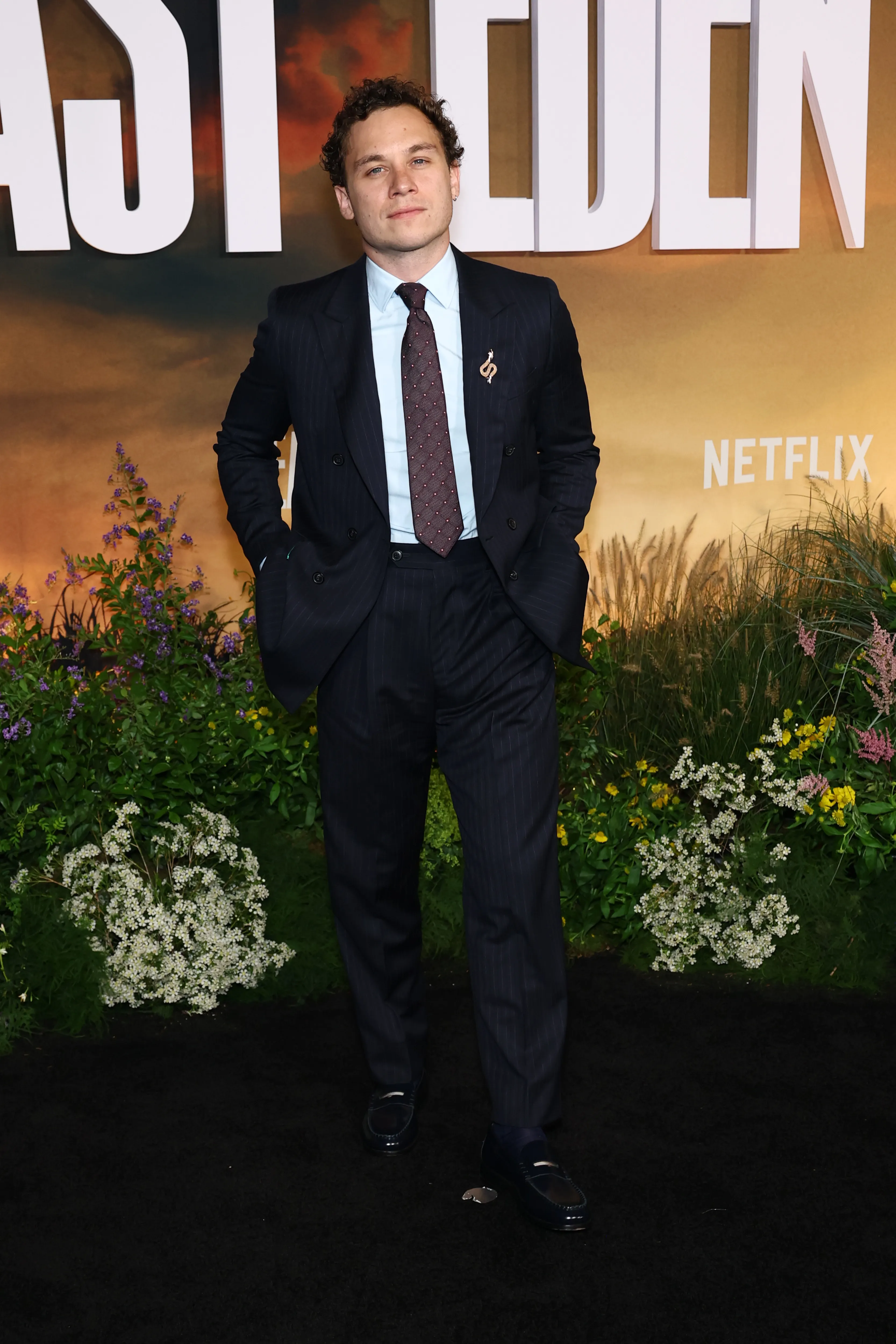 Finn Cole attends Netflix's 