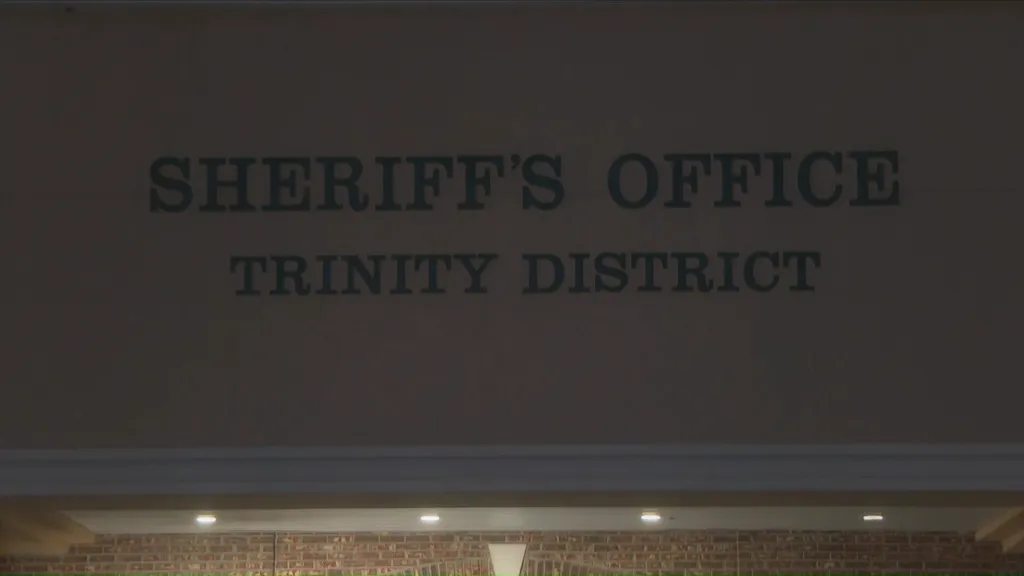 Sign for the Pasco County Sheriff's Office Trinity District.