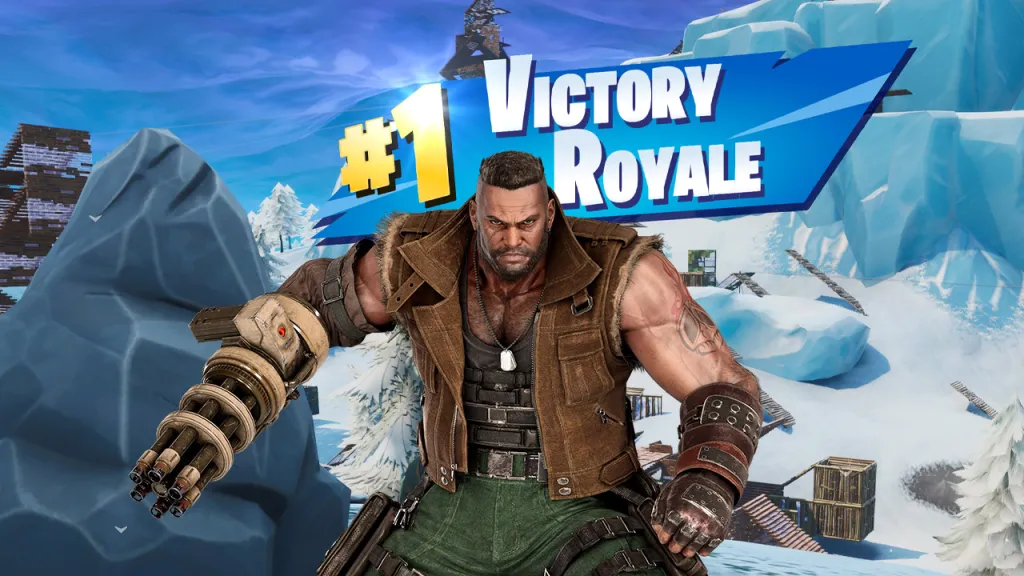 Fortnite Final Fantasy 7 Barret