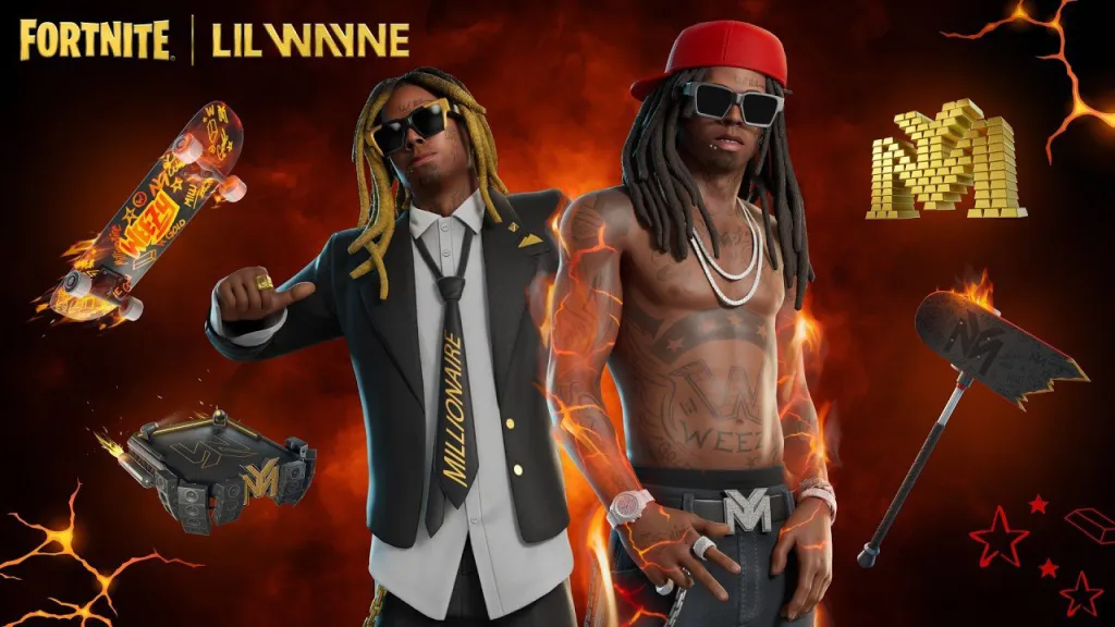 Fortnite Lil Wayne Bundle Items