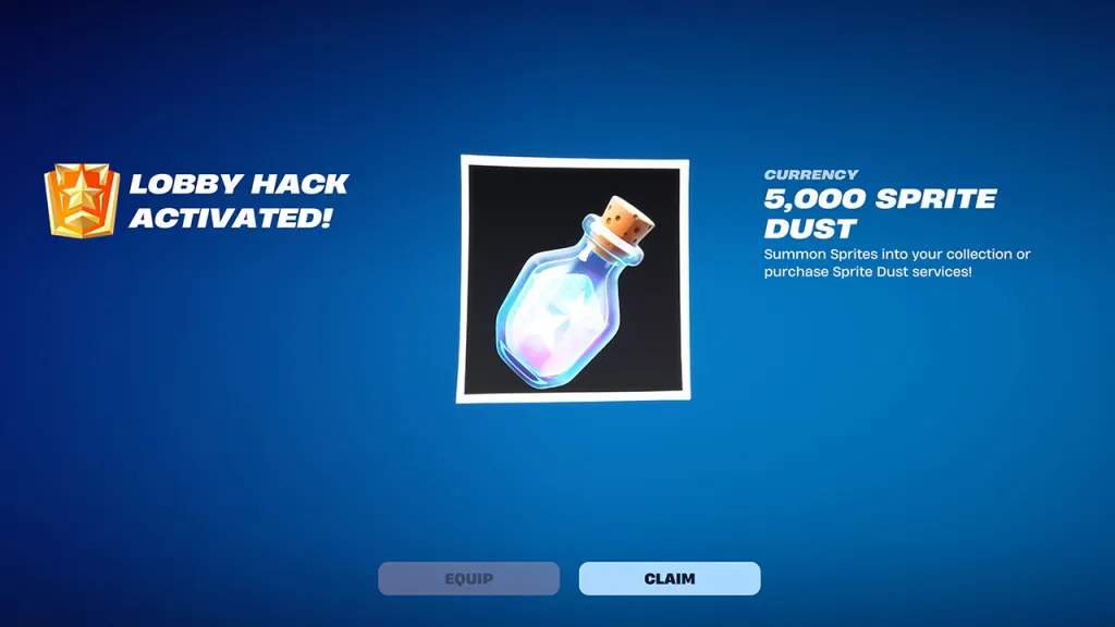 Fortnite Lobby Hack September 17