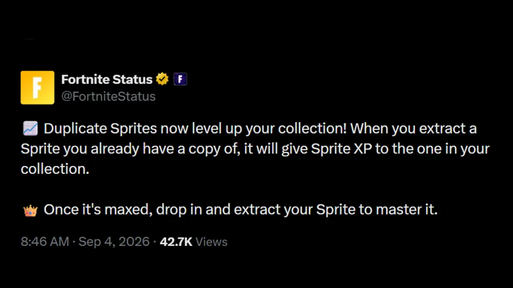 Fortnite Sprite Change