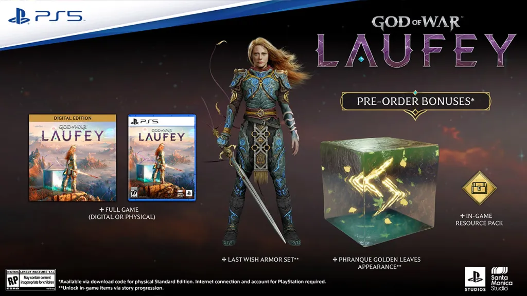 God of War Laufey Pre-Order Bonuses