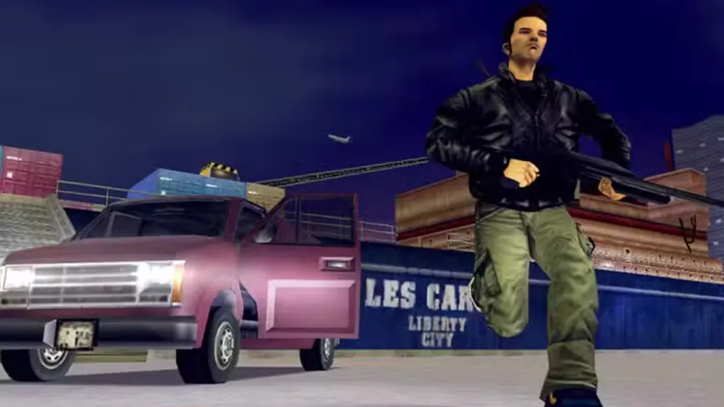 GTA 3 Running
