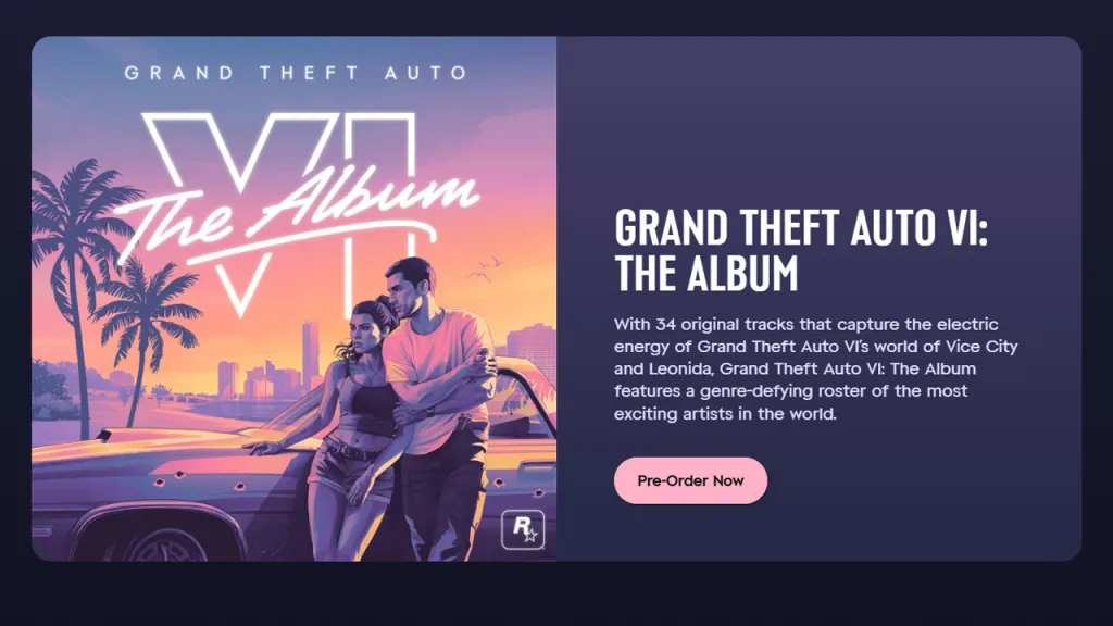 GTA 6 Album Announced