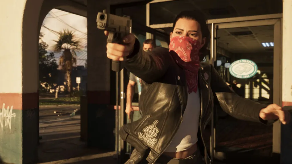 GTA 6 Extended Look Lucia Gun