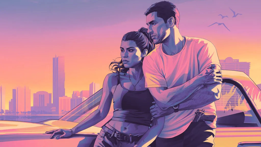 GTA 6 The Album Artwork