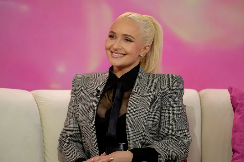 Hayden Panettiere on the Today show.