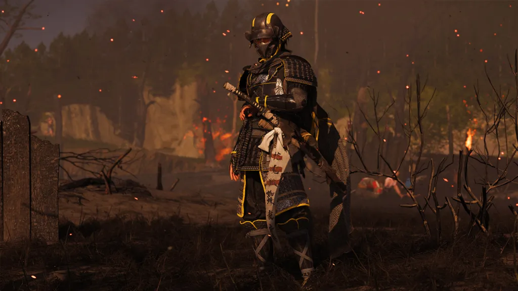 Helldivers Ghost of Yotei Armor