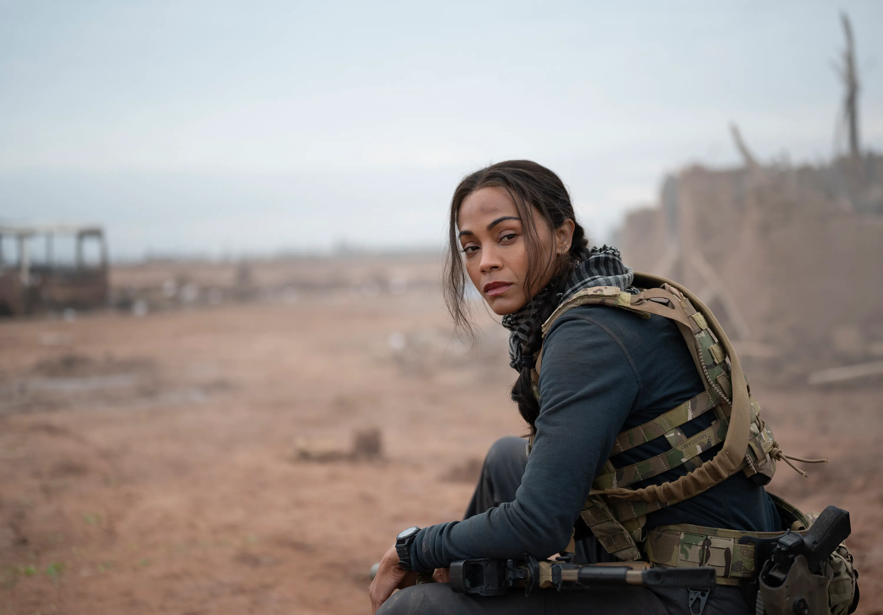 Zoe Saldana in 