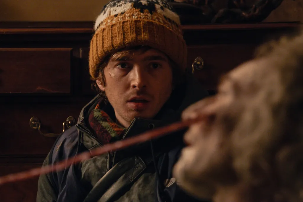 Austin Abrams in a scene from 