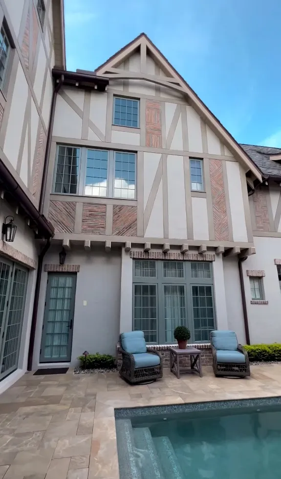 The family’s Golden Oak cottage was inspired by Belle’s home in the live-action “Beauty and the Beast.”