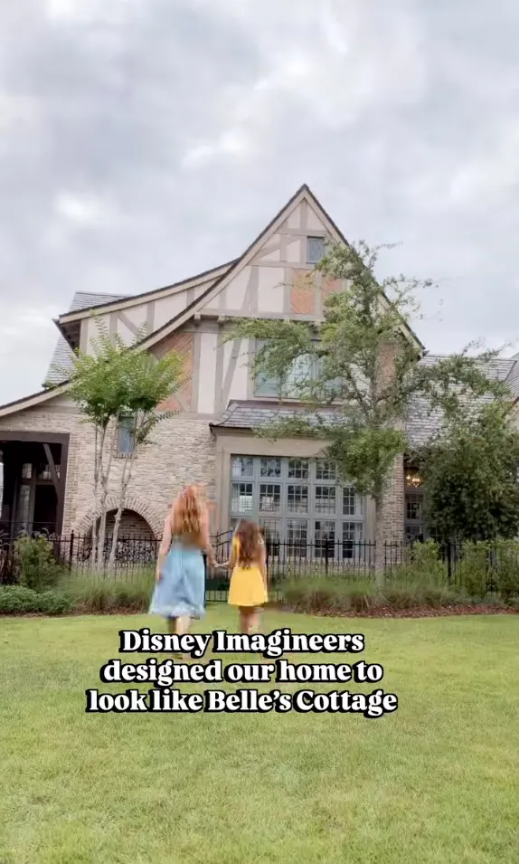 The storybook-style residence is located inside Walt Disney World’s private Golden Oak community.