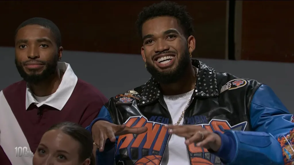 Jalen Brunson hosting the Saturday Night Live season premiere.