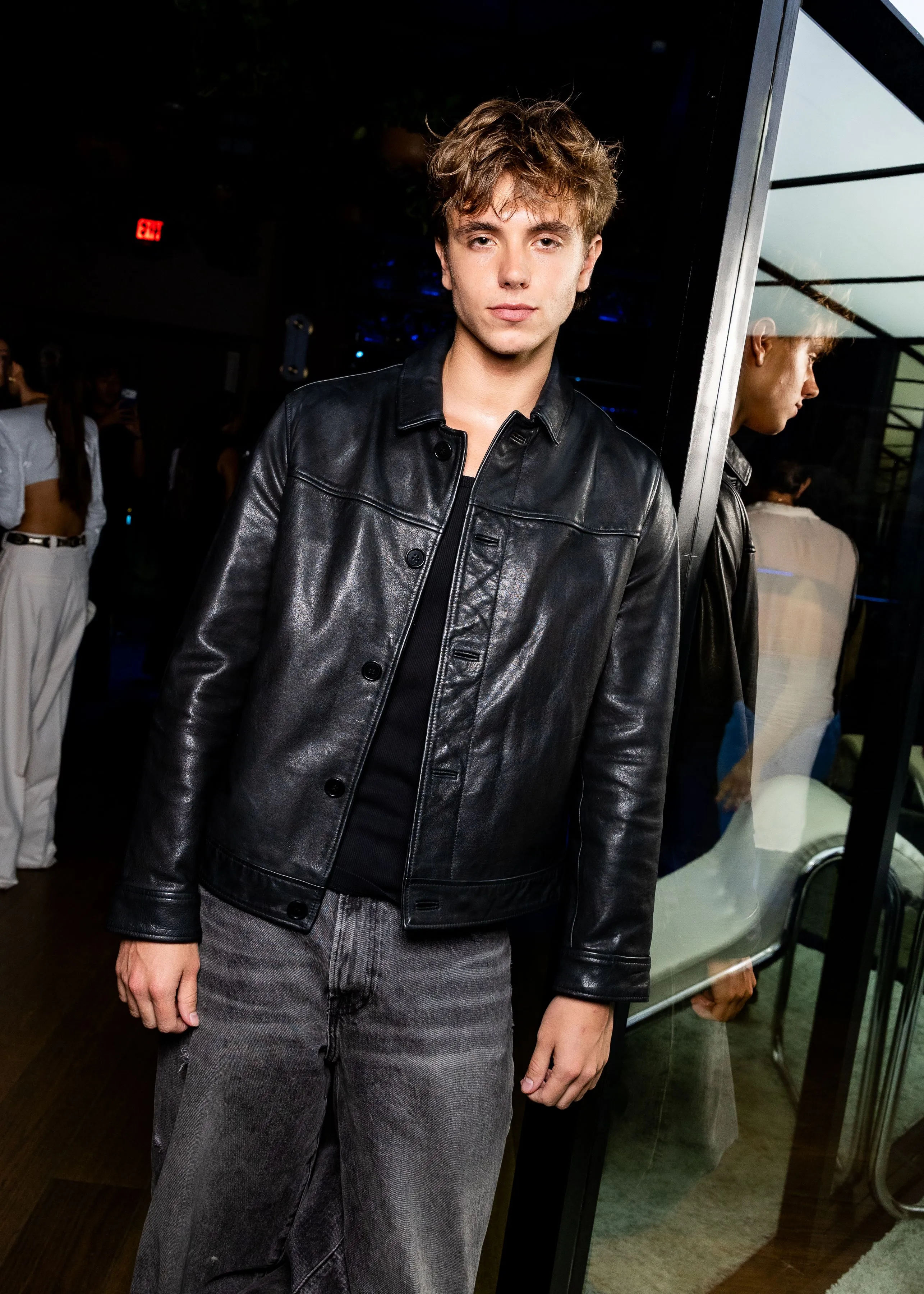 Jayden James at MAC Lustreglass event, Los Angeles.