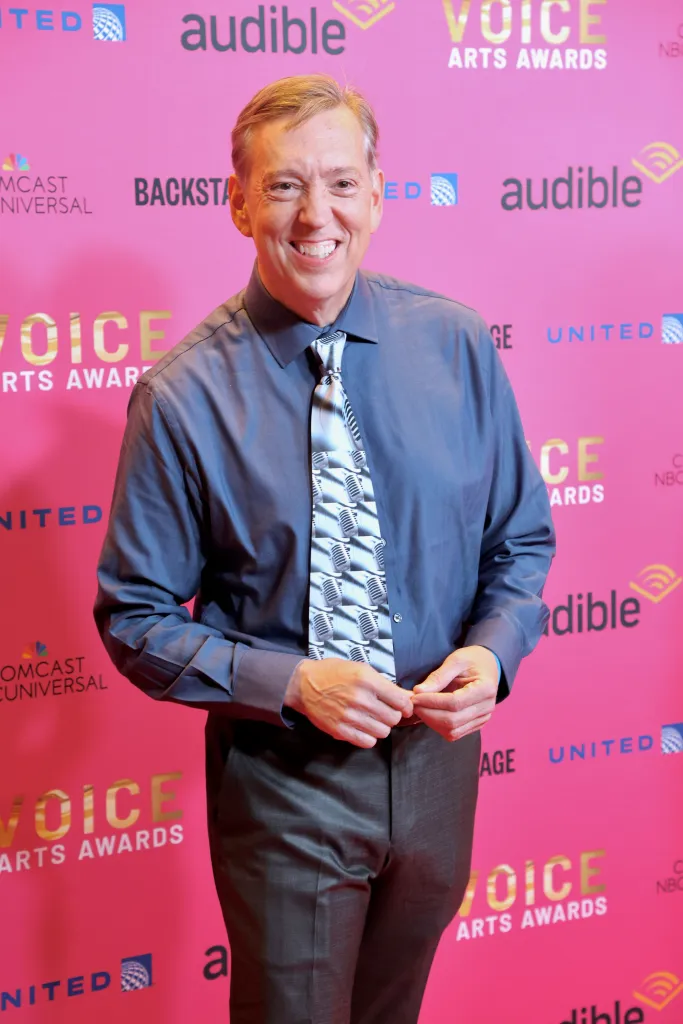 Jim Thornton smiling at the Voice Arts Awards gala.