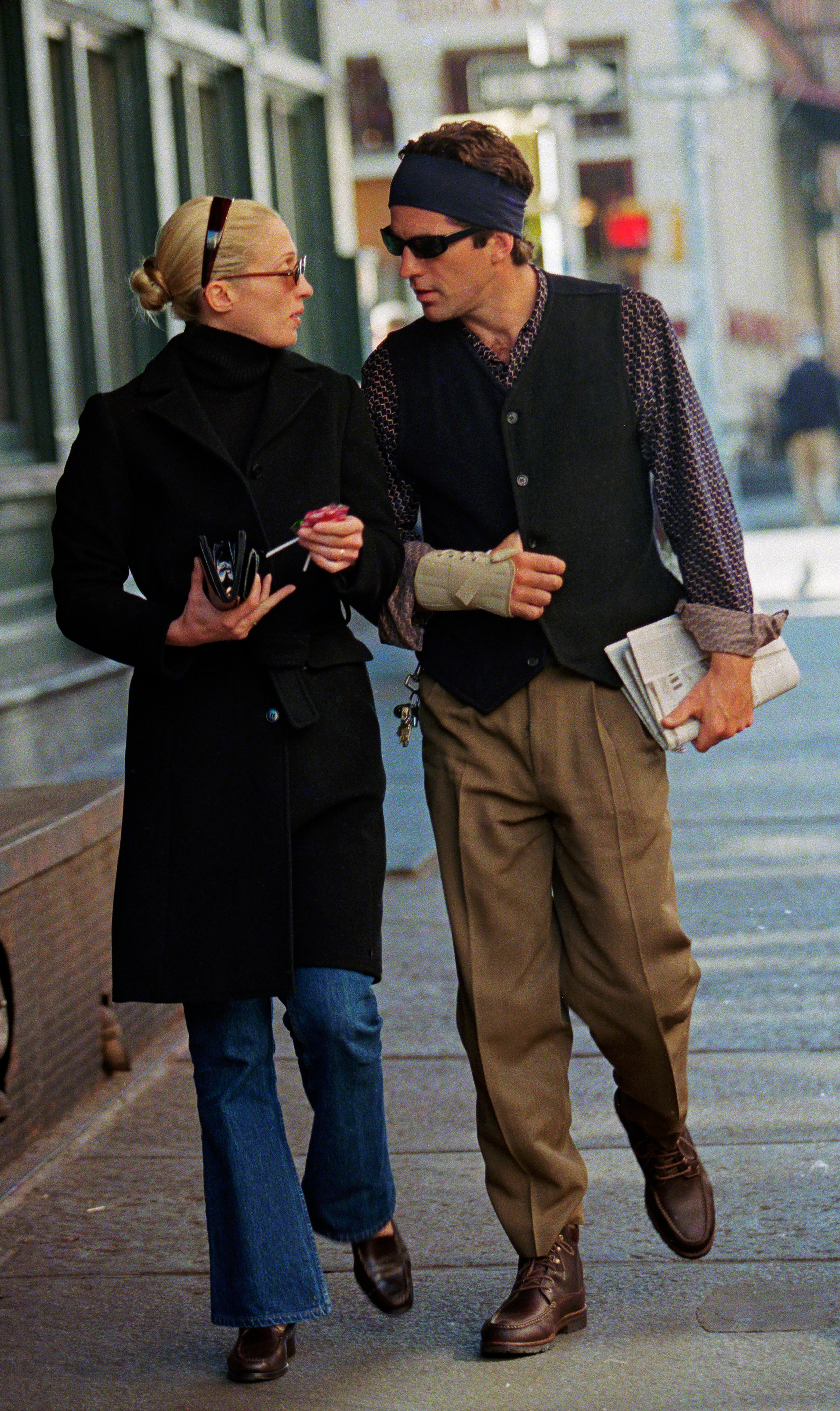 JFK Jr. and Carolyn Bessette Kennedy