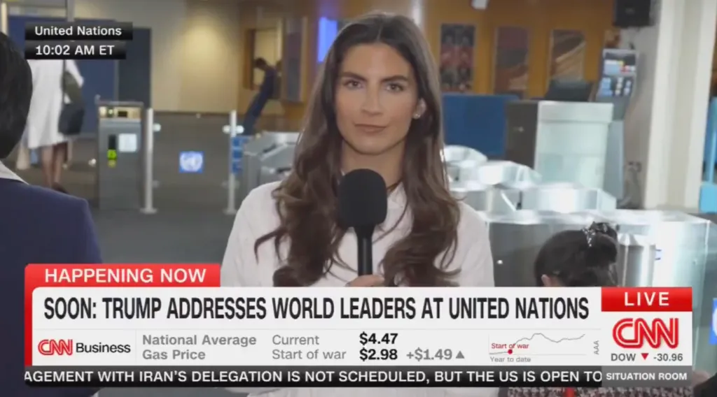 Kaitlan Collins reports from the United Nations with CNN.