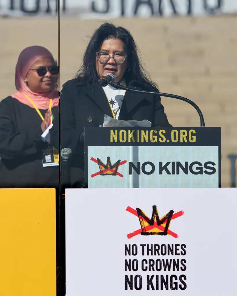 Kaohly Her, Mayor of Saint Paul, speaks at the
