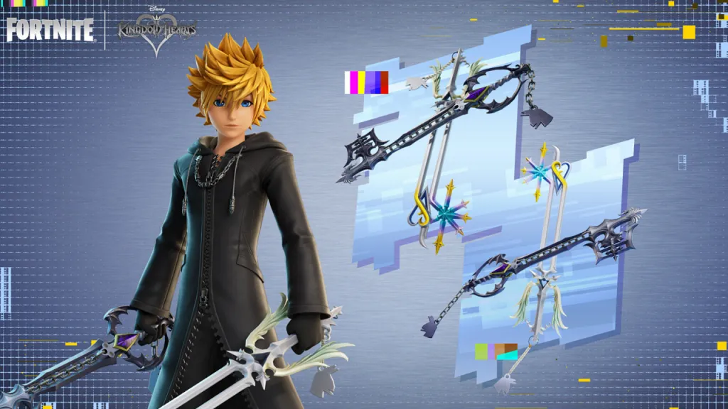Kingdom Hearts Roxas Fortnite Bundle