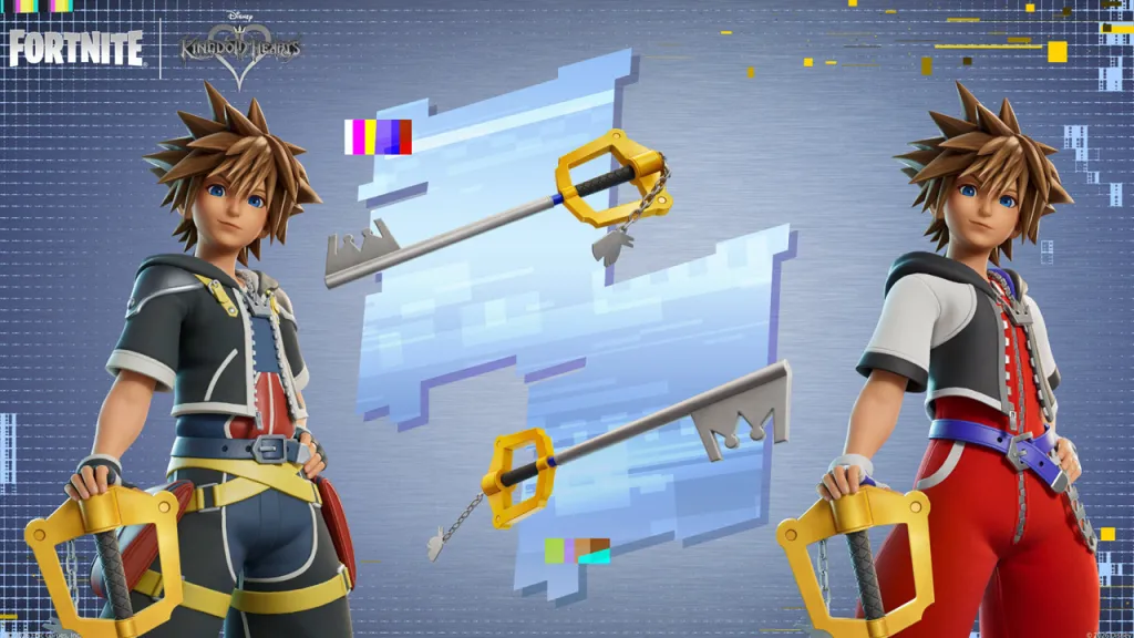 Kingdom Hearts Sora Fortnite Bundle