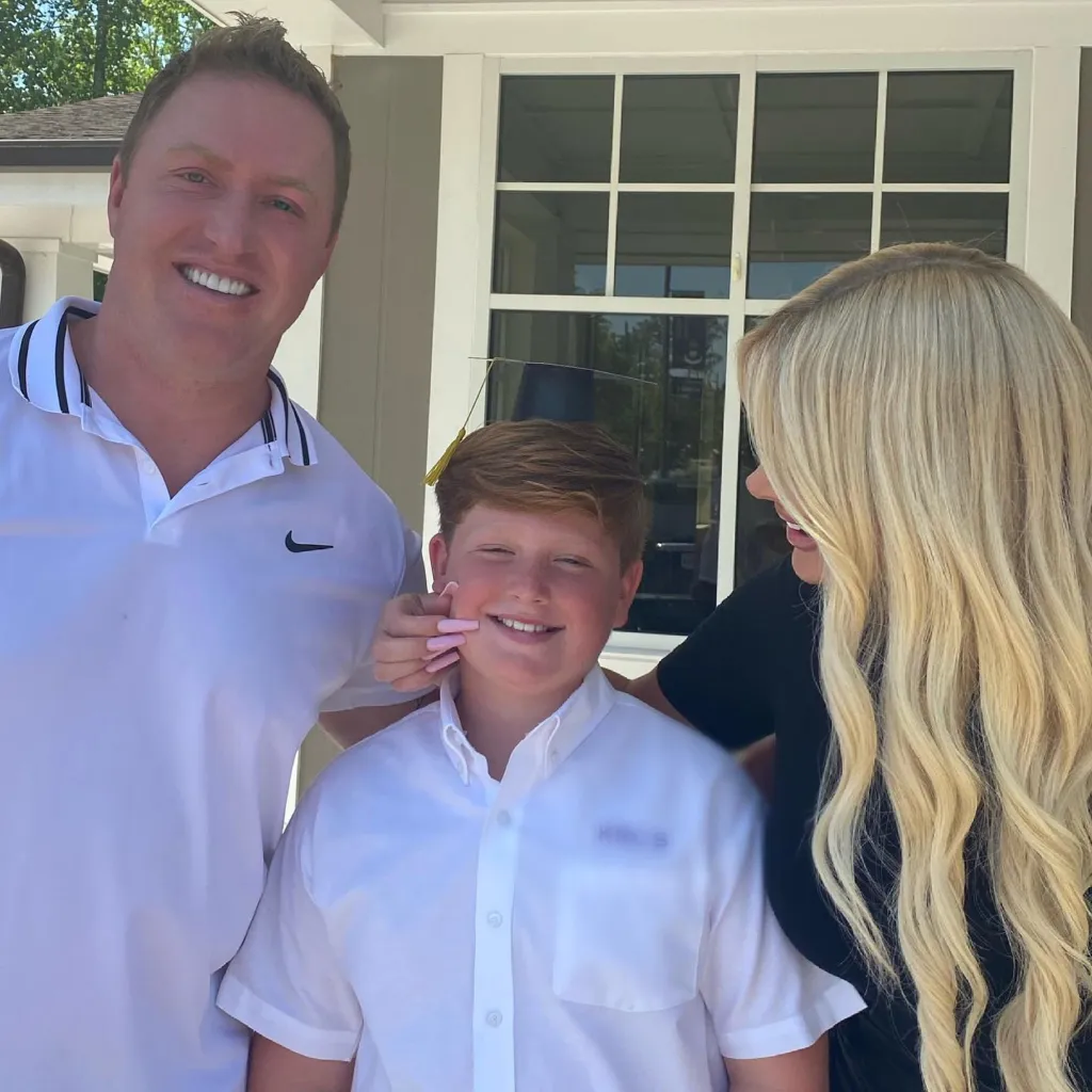 Kroy Biermann, Kim Zolciak, and Kroy 