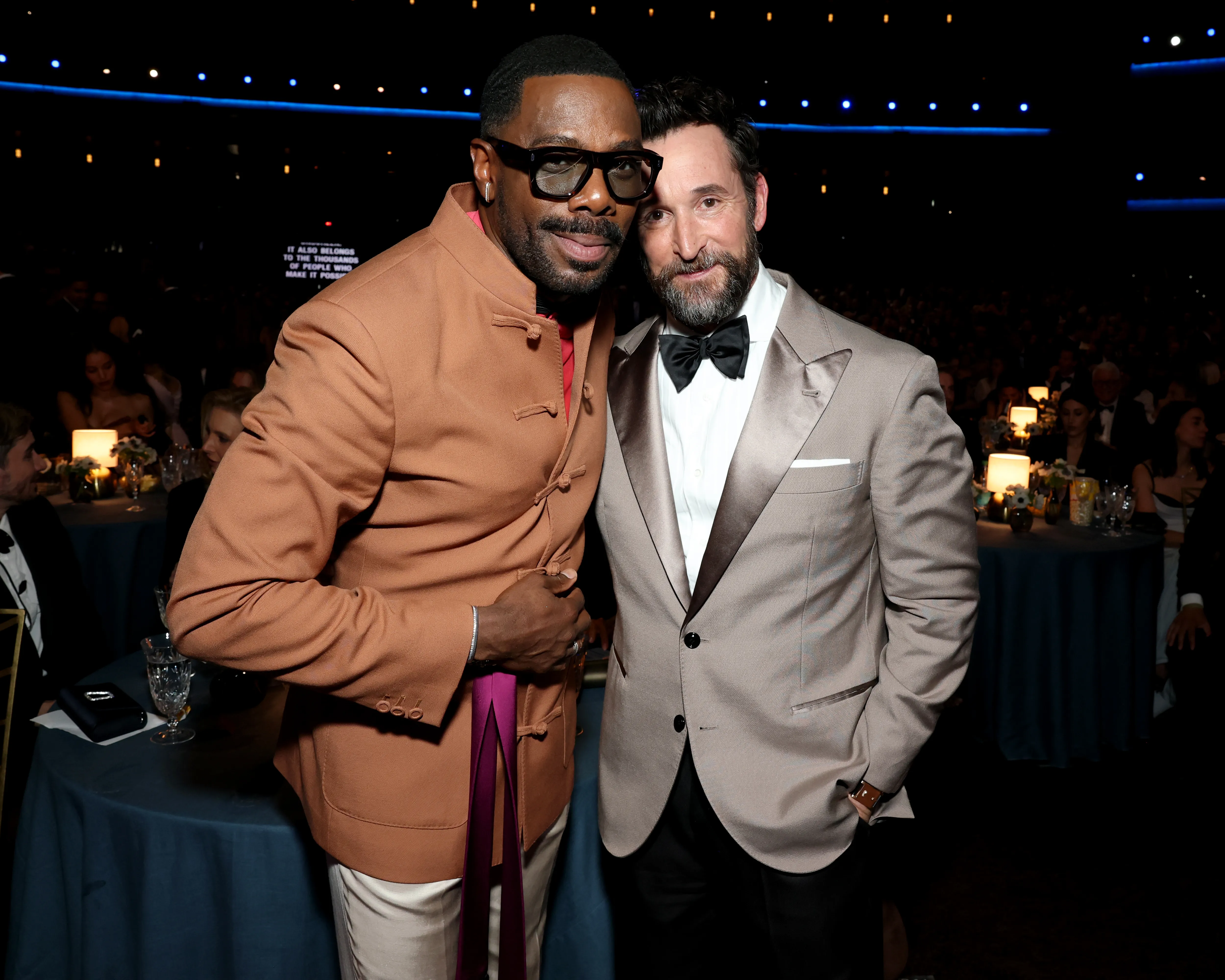 Colman Domingo and Noah Wyle at the 78th Primetime Emmy Awards.