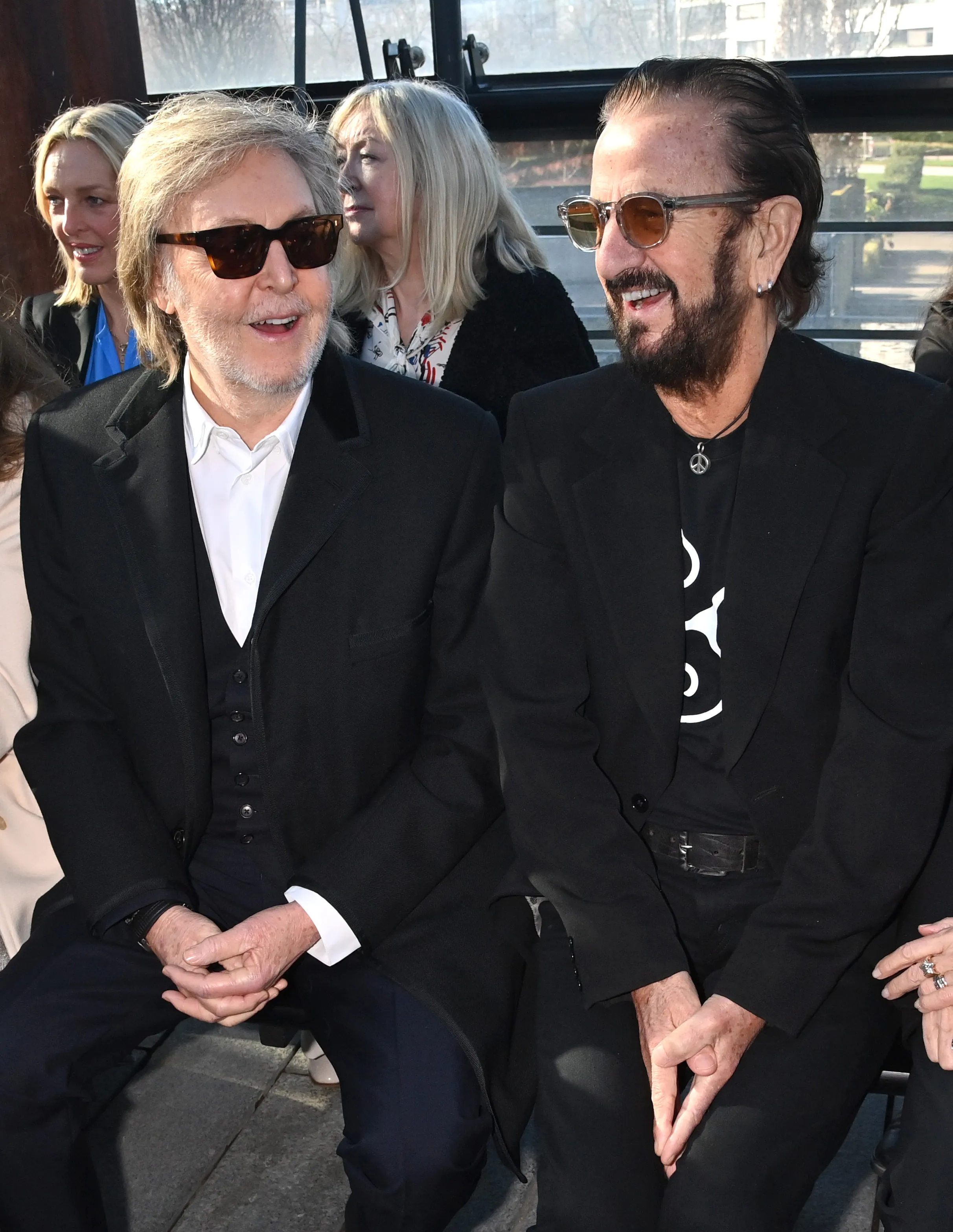 Paul McCartney and Ringo Starr.