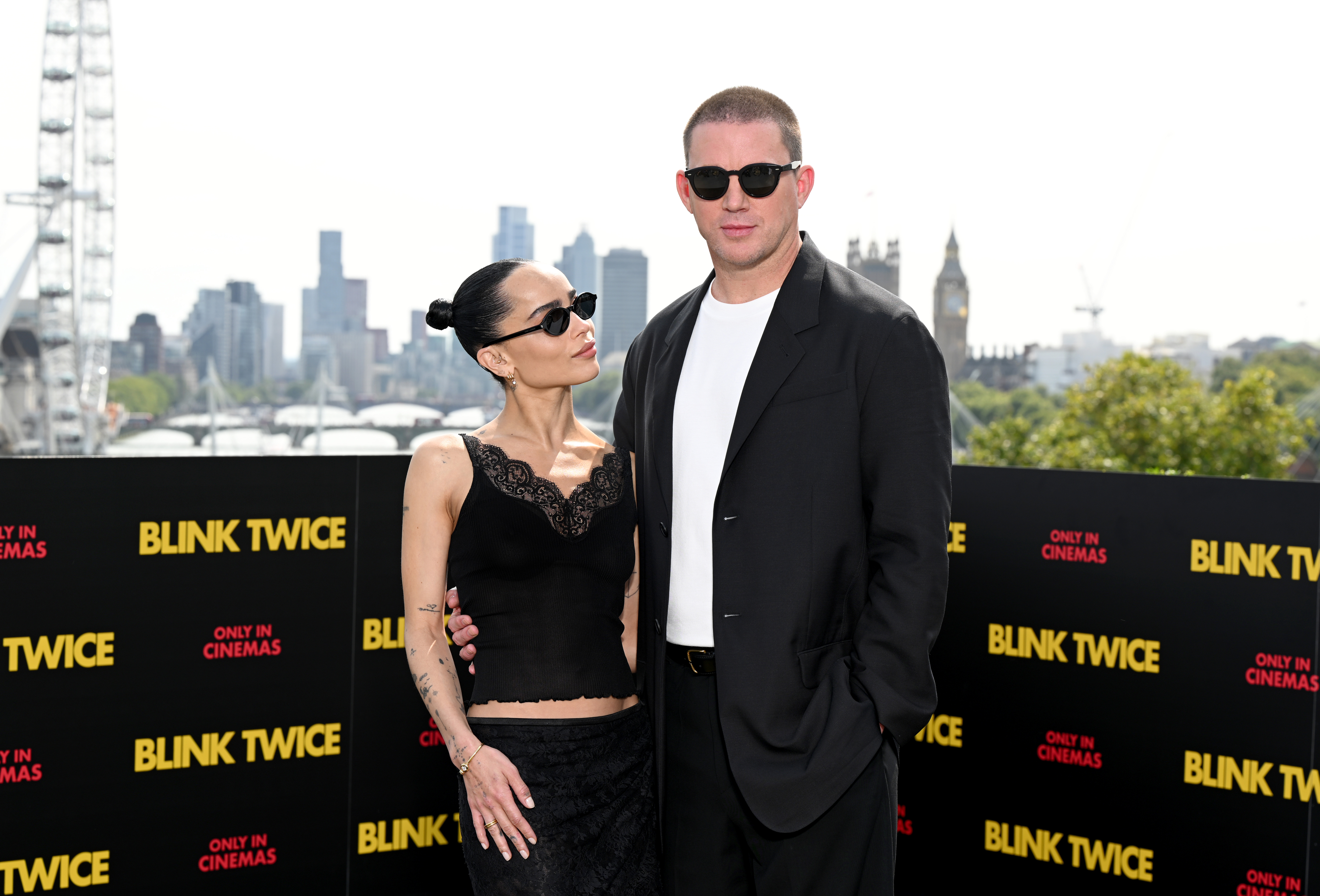 Zoe Kravitz and Channing Tatum at the photocall for 
