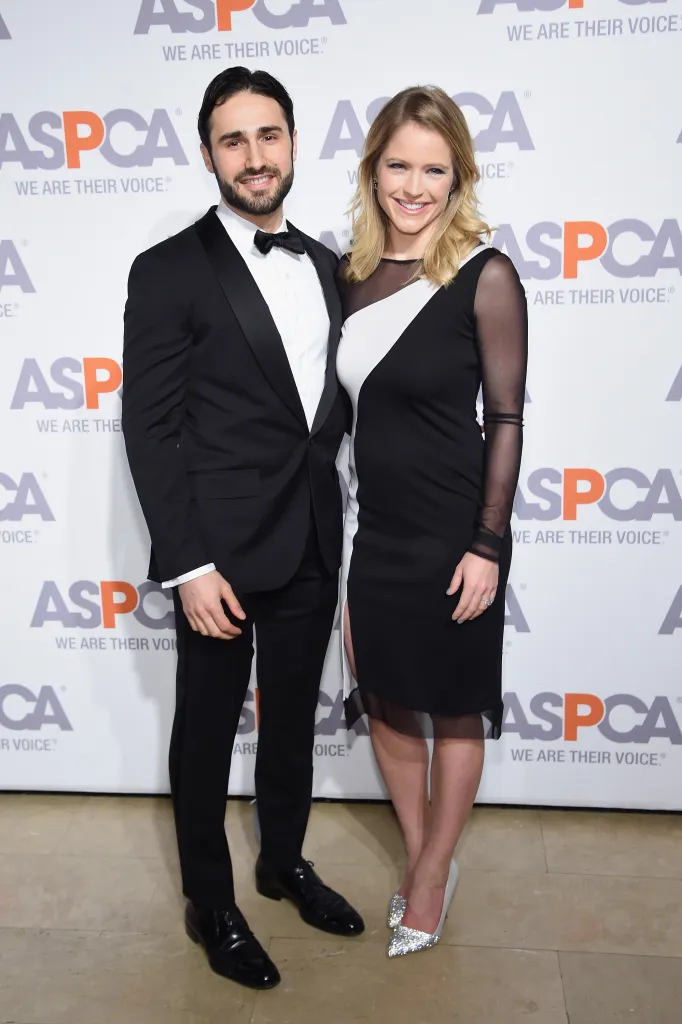 Max Shifrin and Sara Haines at the ASPCA's 18th Annual Bergh Ball.