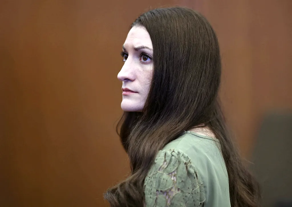 Lindsay Clancy looks on as Judge William Sullivan declares a mistrial.