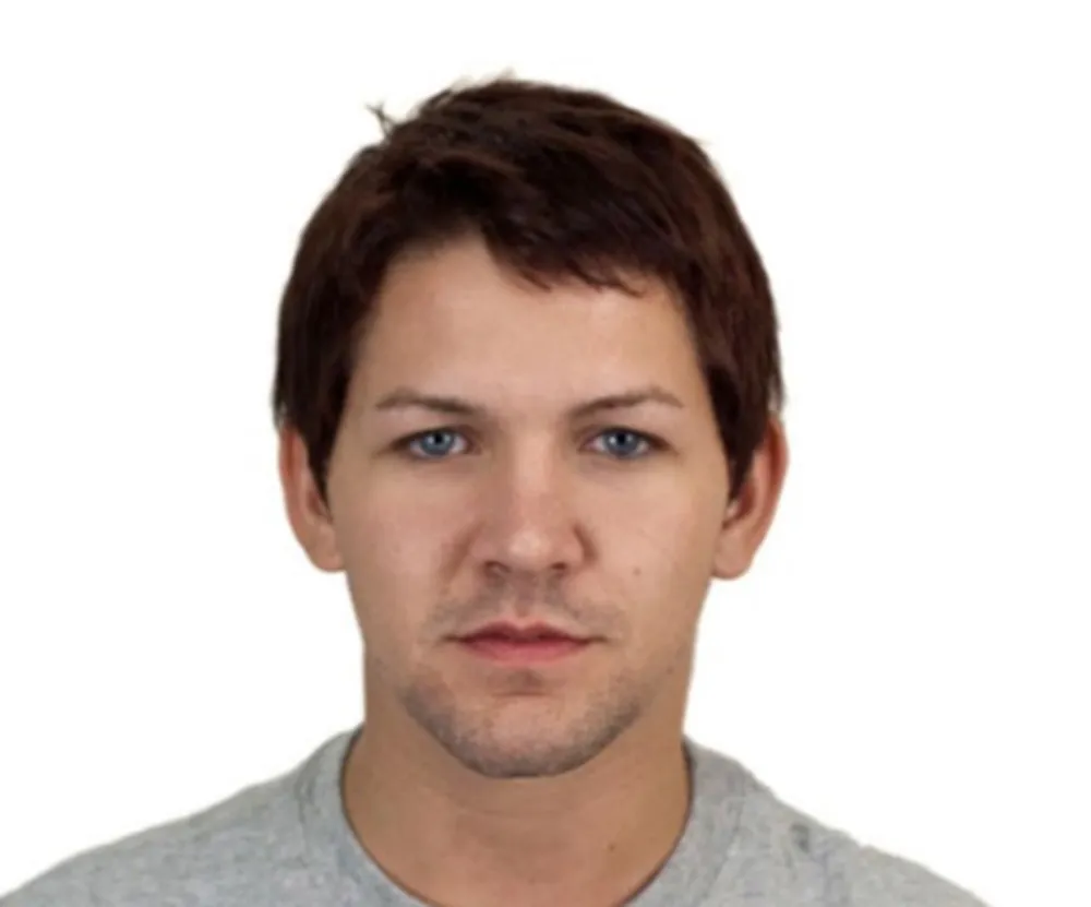 Wider-faced man.