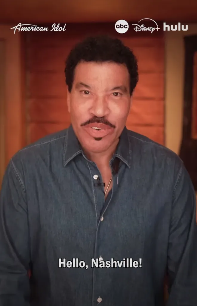 Lionel Richie announces his TV comeback on American Idol.
