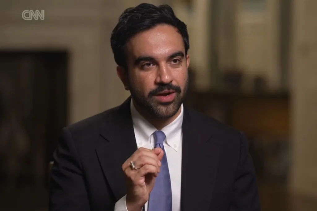 Zohran Mamdani discusses midterms and Netanyahu during a CNN interview on Monday.