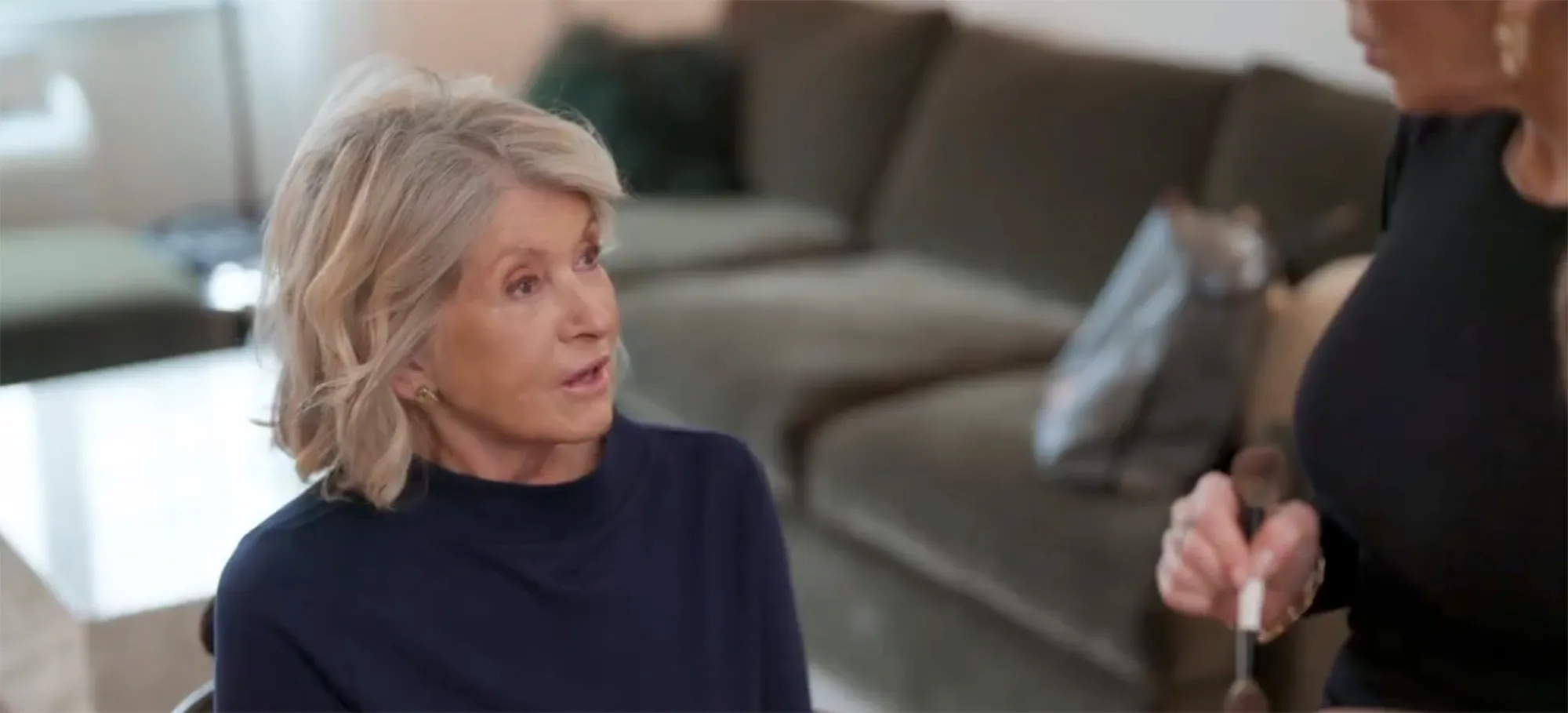 Martha Stewart and Daisy Toye