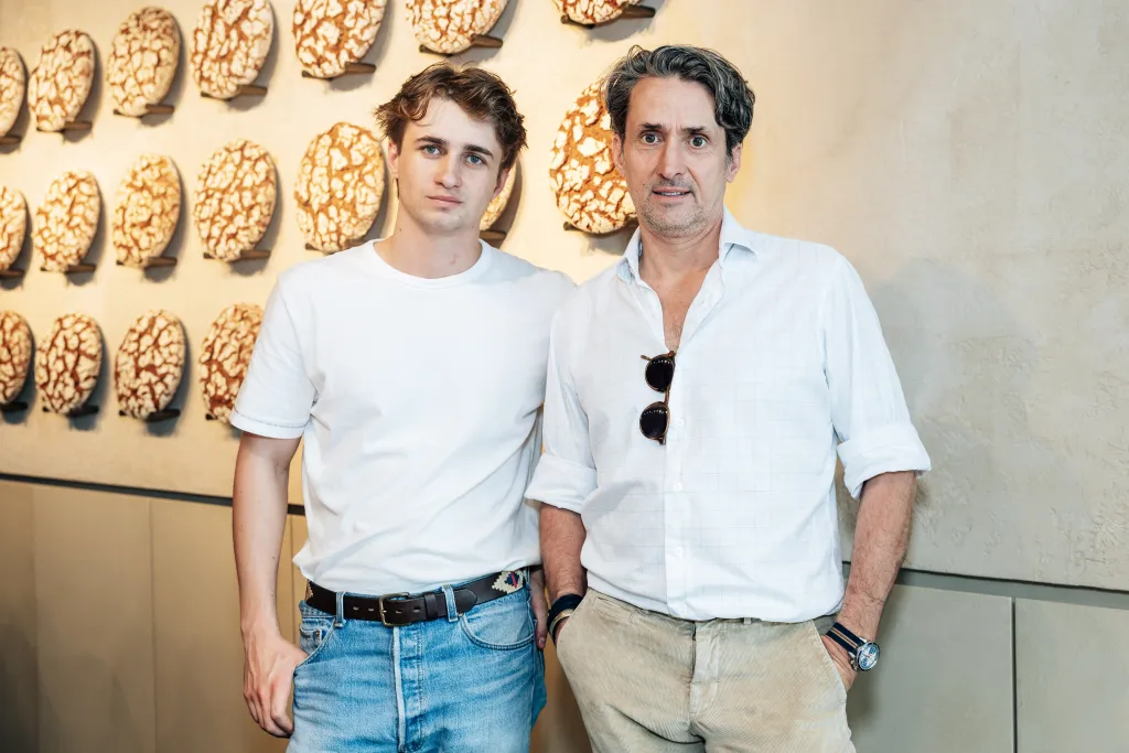 Martin Auer and his son, Tim, at RYE by Martin Auer in Nolita of Manhattan.