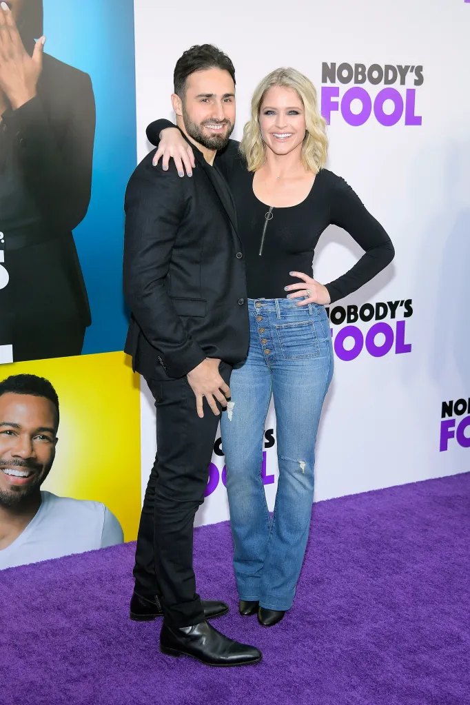 Max Shifrin and Sara Haines at the world premiere of 'Nobody's Fool'.